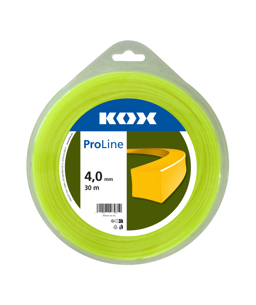 KOX ProLine Freischneidefaden quadratisch, XXF212